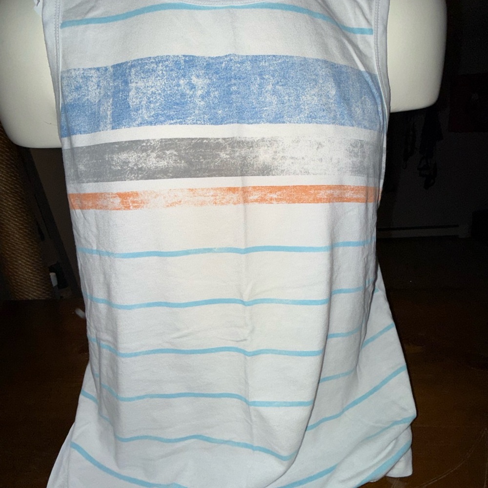 OP White Cotton Blend Tank Top